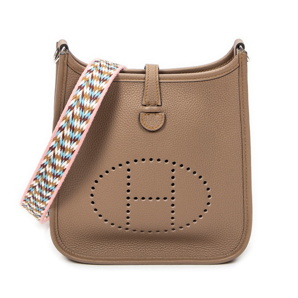 Shoulder Bag Evelyne TPM Beige de Weimar Maurice Leather