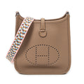 Shoulder Bag Evelyne TPM Beige de Weimar Maurice Leather