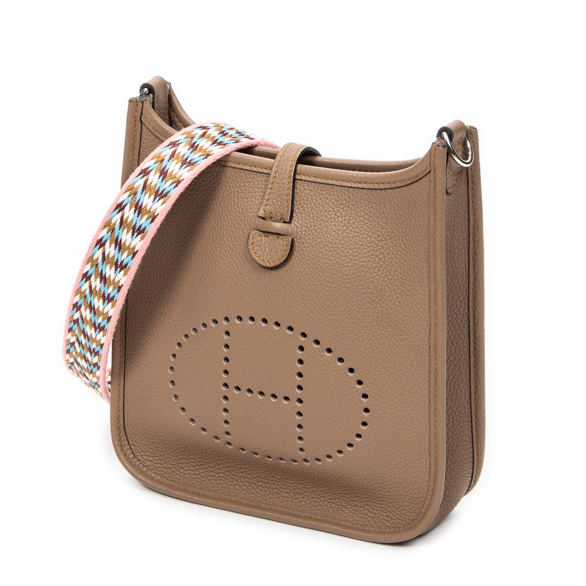Shoulder Bag Evelyne TPM Beige de Weimar Maurice Leather