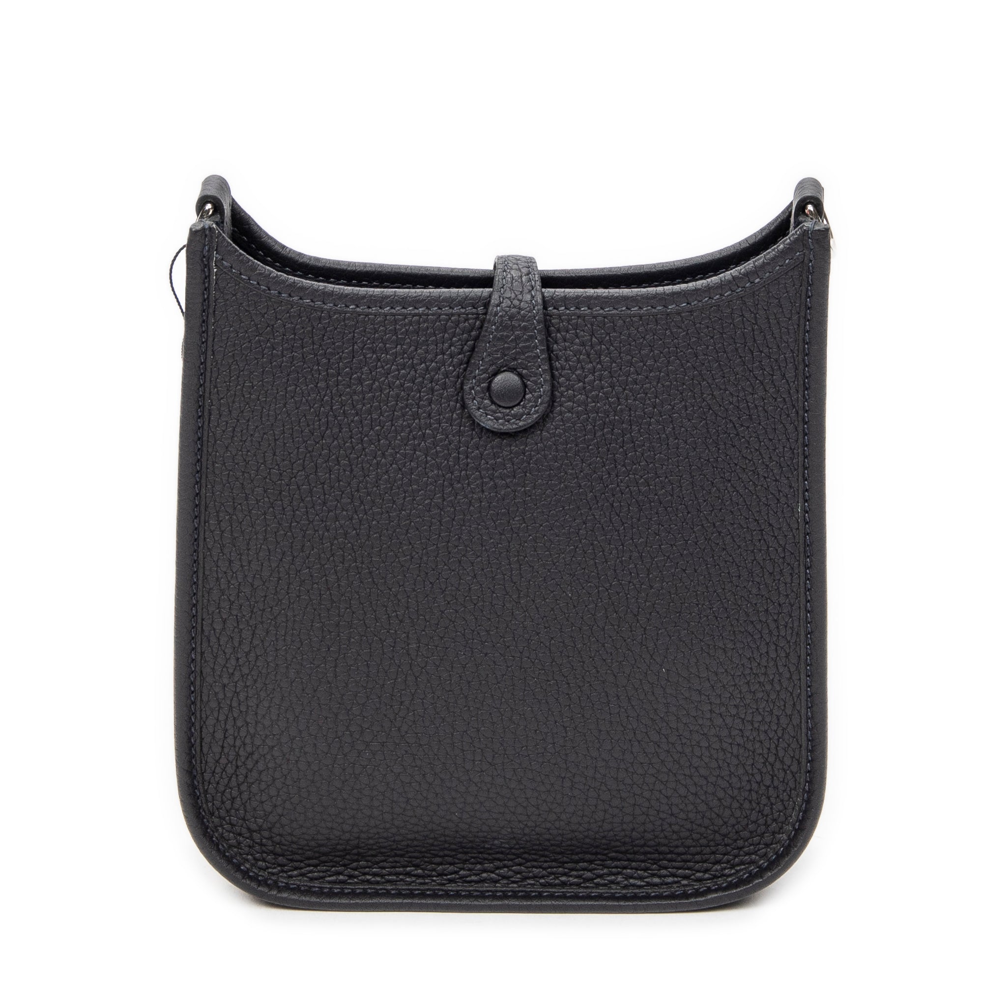 Shoulder Bag Evelyne TPM Blue Nuit Clemence Leather
