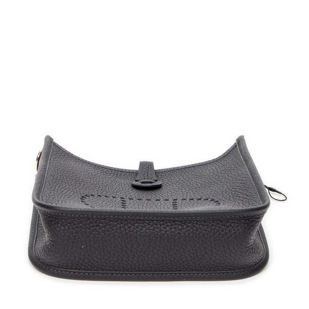 Shoulder Bag Evelyne TPM Blue Nuit Clemence Leather