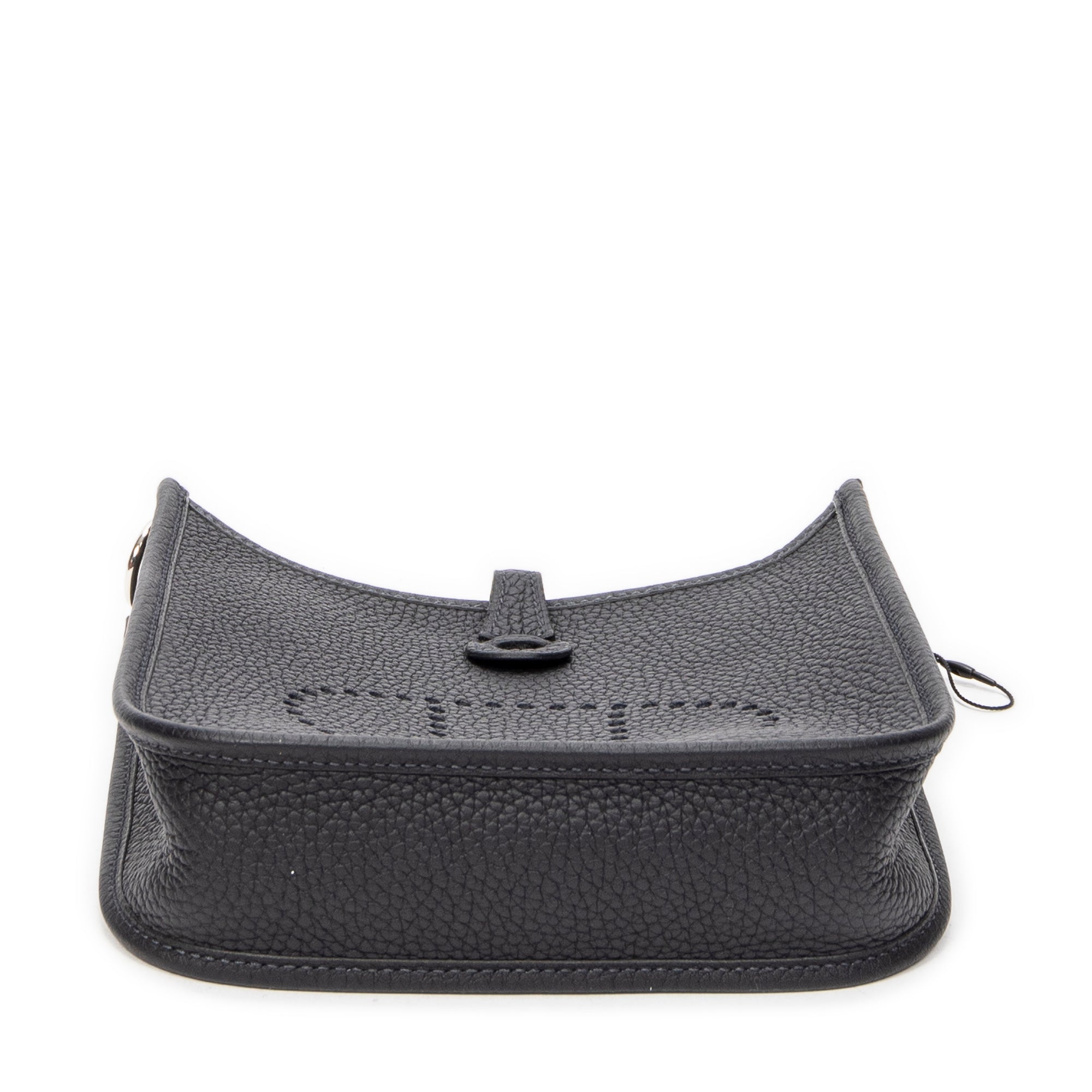 Shoulder Bag Evelyne TPM Blue Nuit Clemence Leather