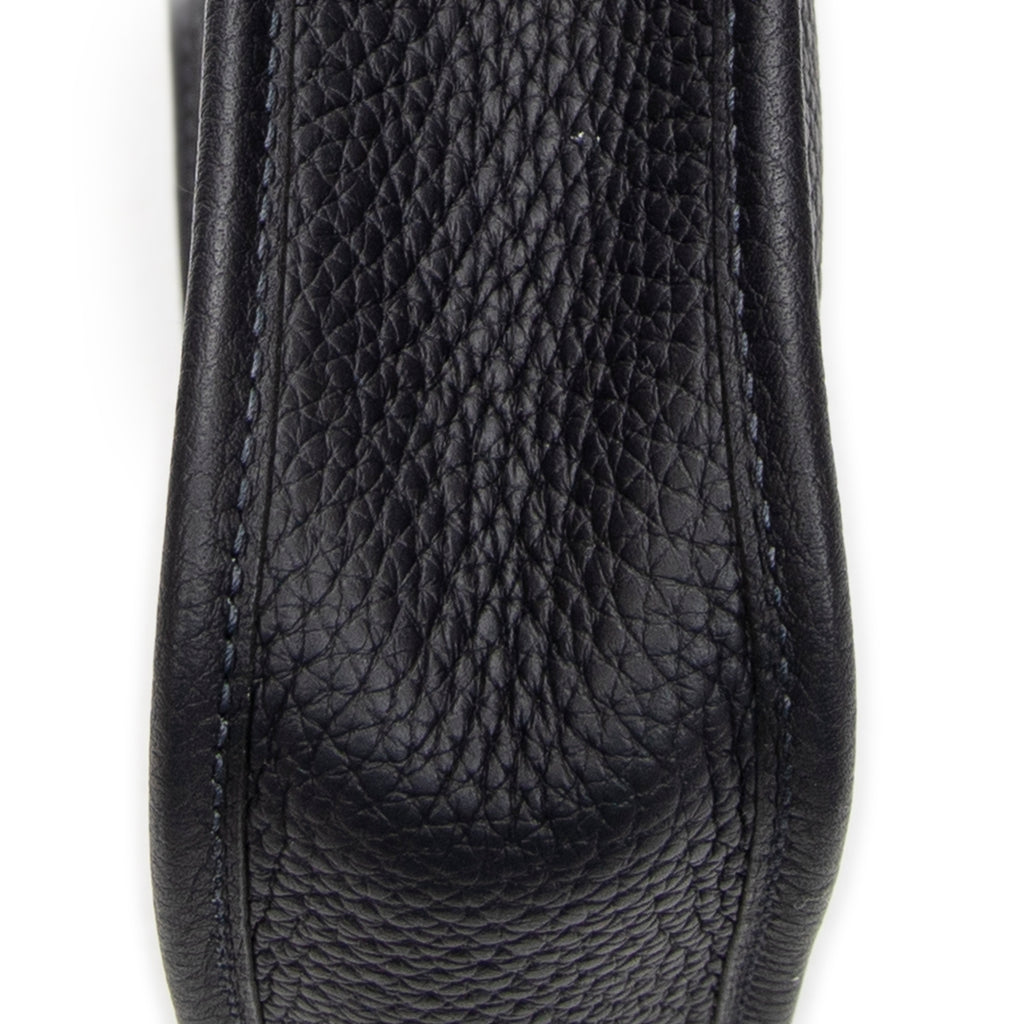 Shoulder Bag Evelyne TPM Blue Nuit Clemence Leather