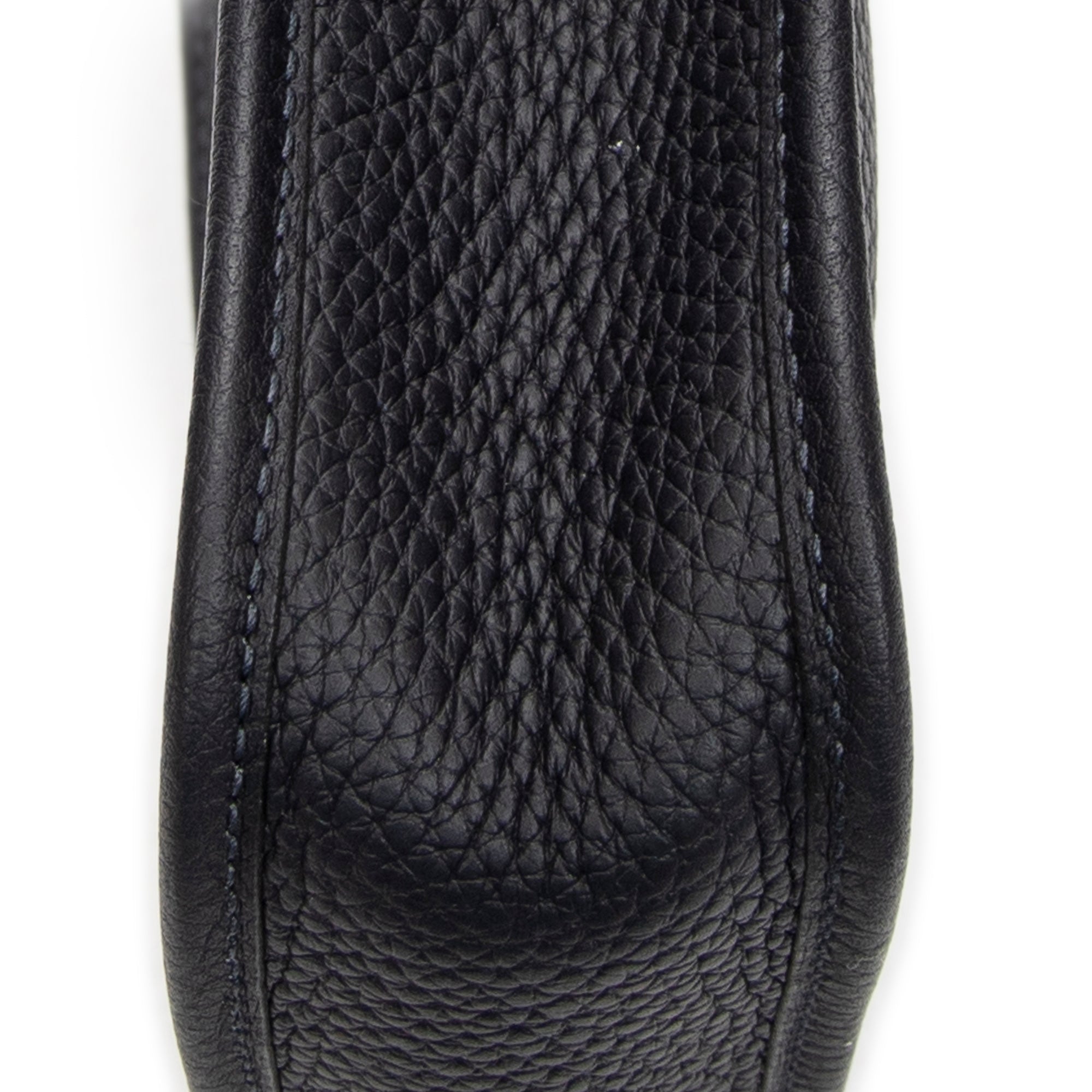 Shoulder Bag Evelyne TPM Blue Nuit Clemence Leather