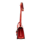 Shoulder Bag Medium Barcelona Red Calfskin Leather