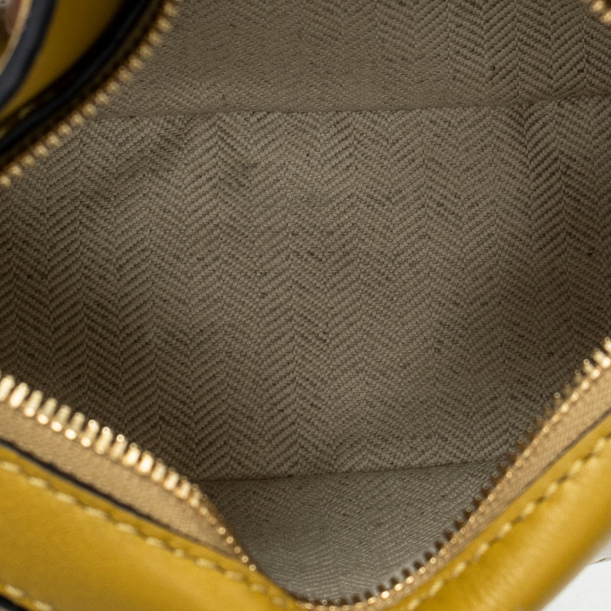 Shoulder Bag Mini Puzzle Bag Green Calfskin Leather