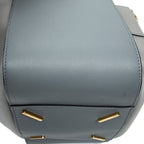 Shoulder Bag Small Hammock Grey Calfskin Leather