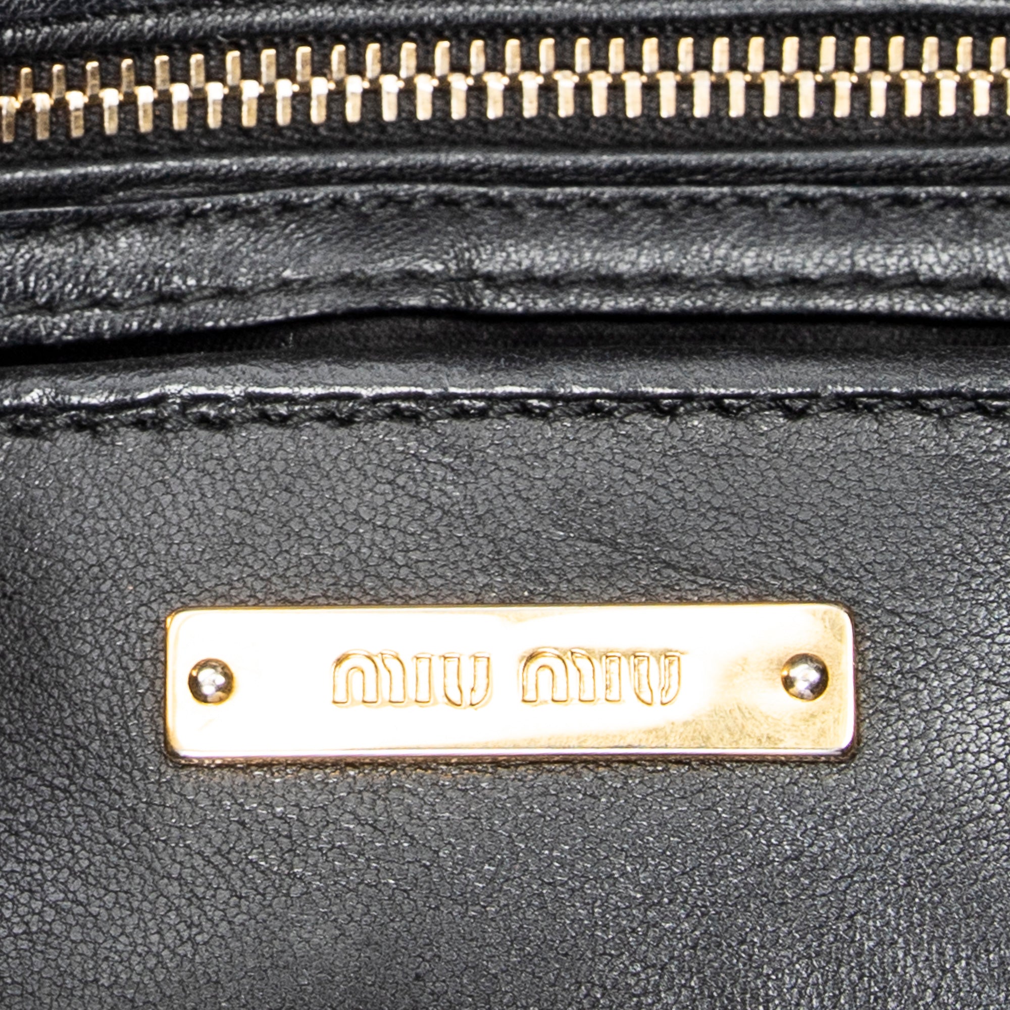 Shoulder Bag Click Braided Top Handle Black Madras Leather