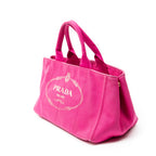 Prada - Cabas Canapa moyen - Rose