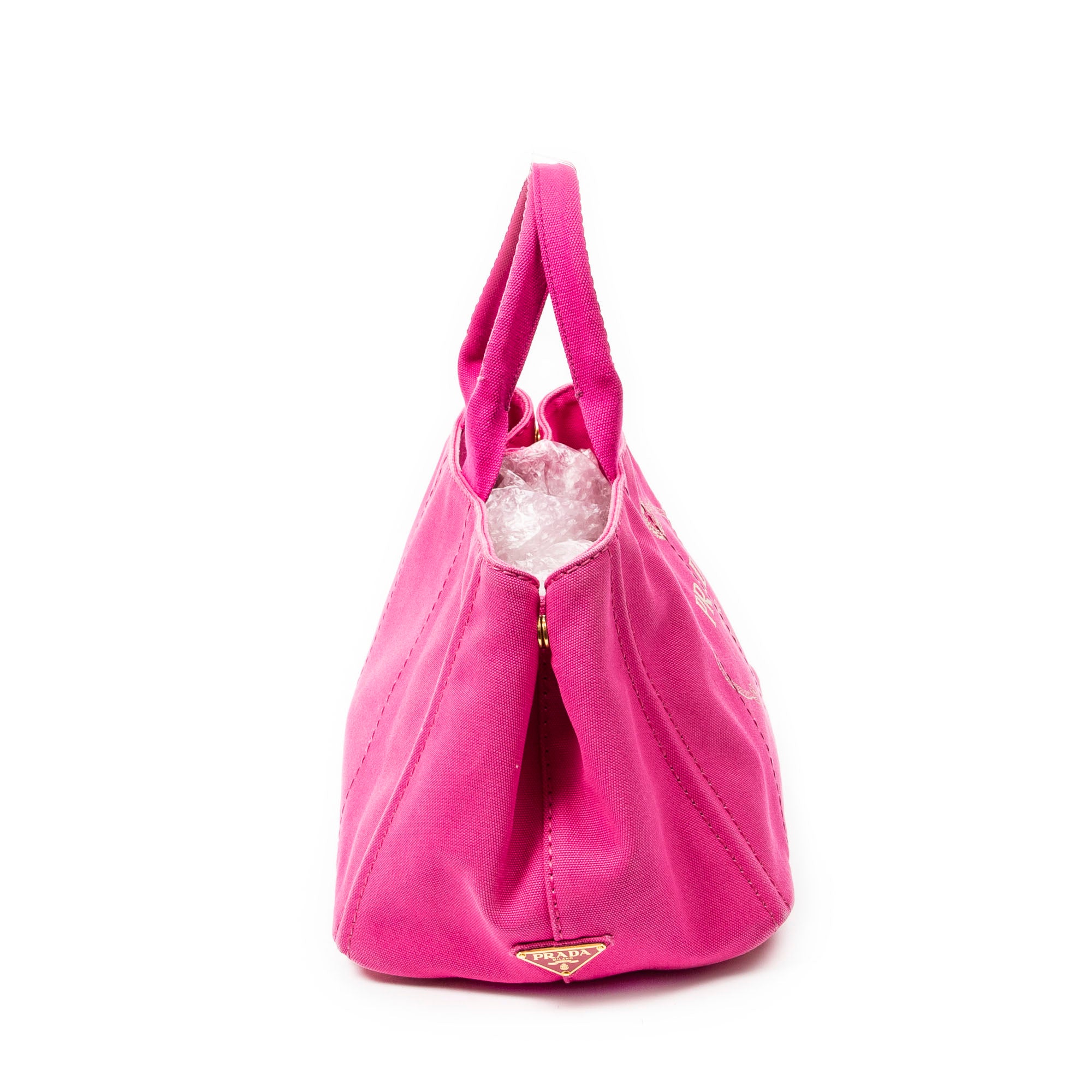 Prada - Cabas Canapa moyen - Rose