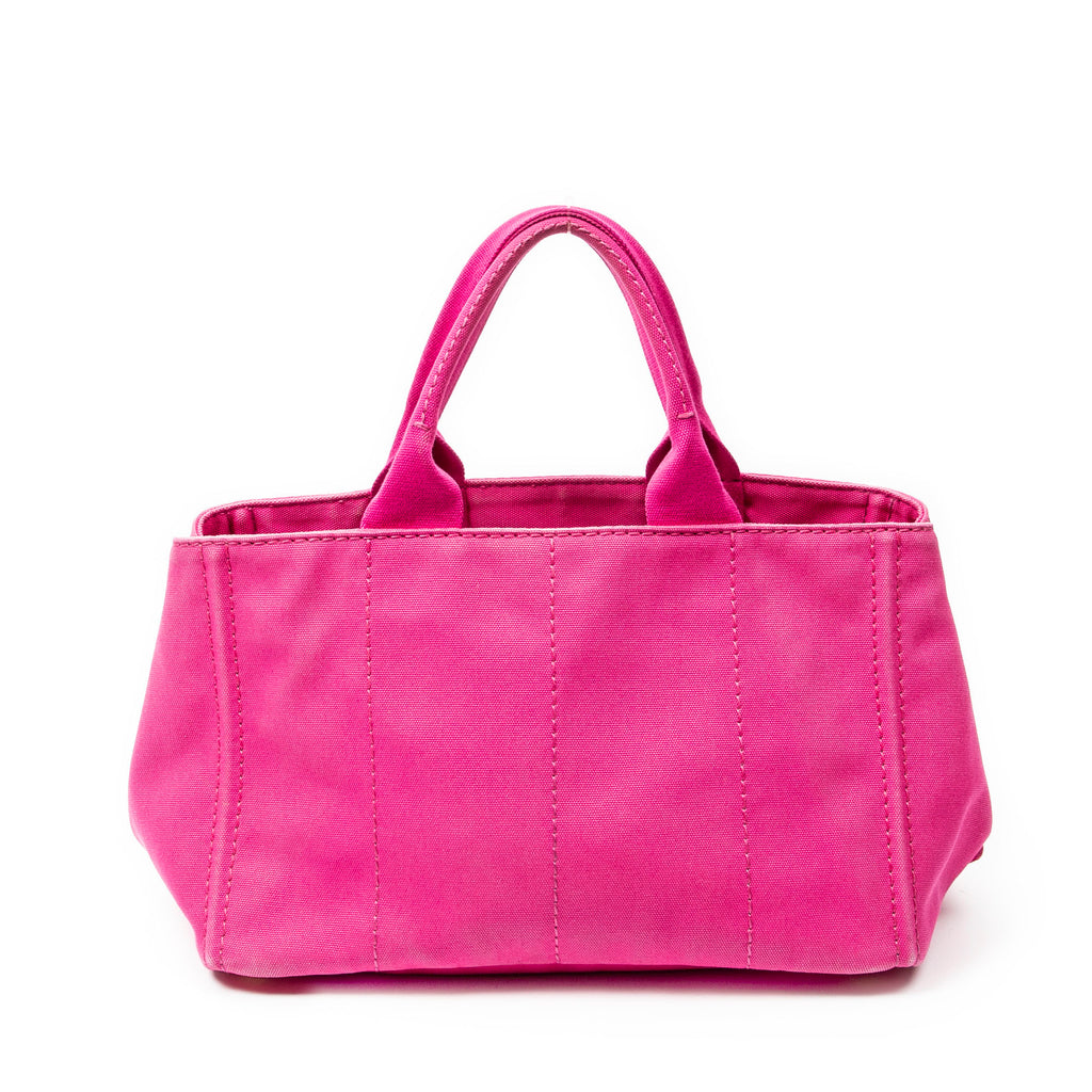 Prada - Cabas Canapa moyen - Rose