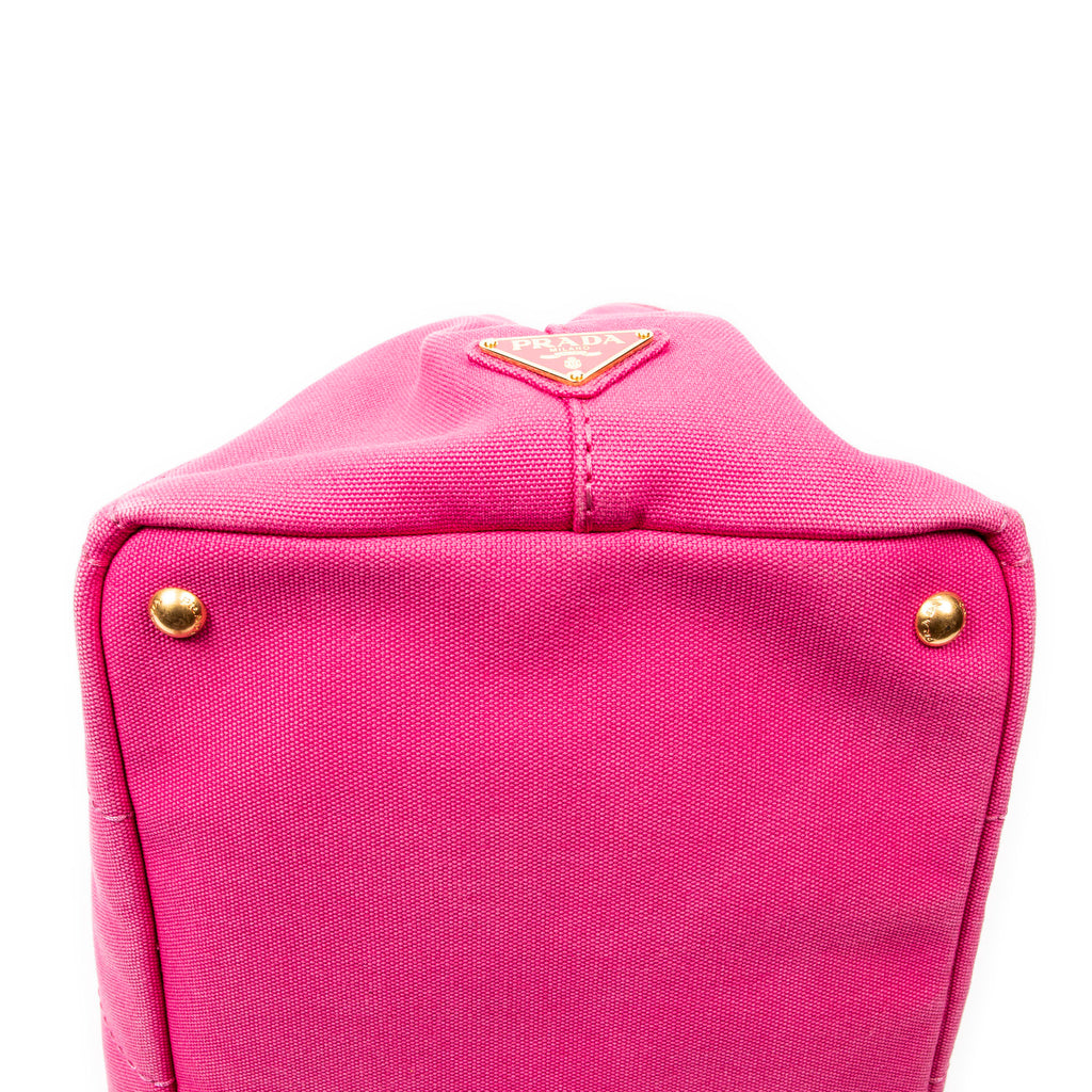 Prada - Cabas Canapa moyen - Rose