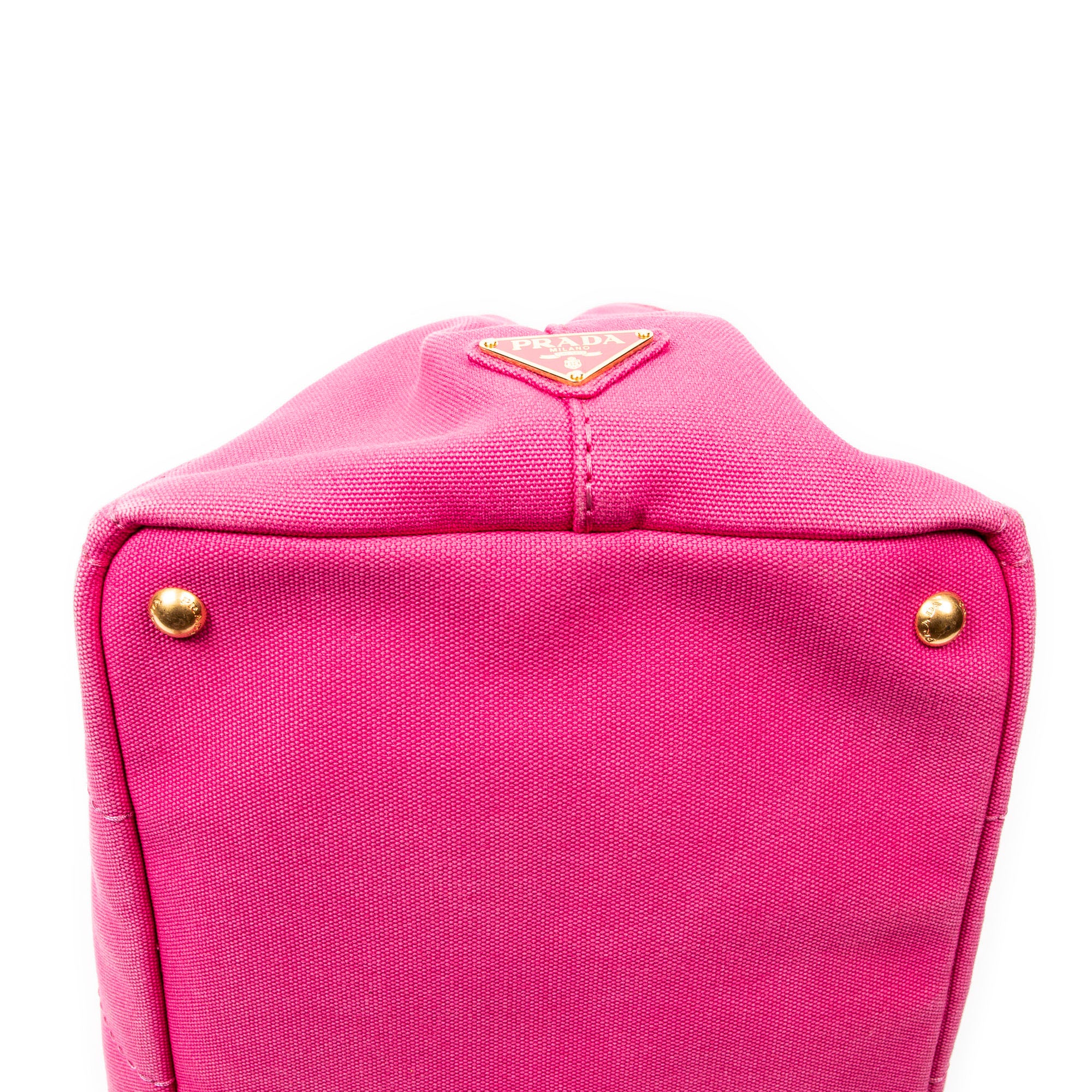 Prada - Cabas Canapa moyen - Rose
