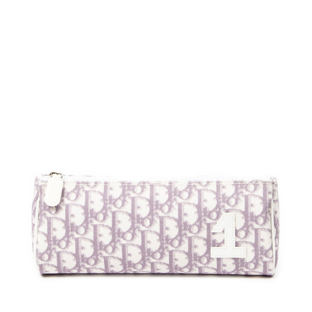 Pouch Trotter No. 1 Pencil Case Lilac Diorissimo Coated Canvas