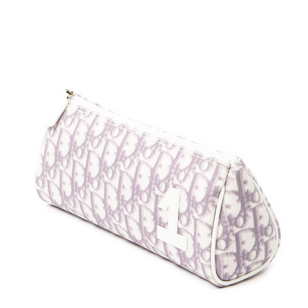 Pouch Trotter No. 1 Pencil Case Lilac Diorissimo Coated Canvas