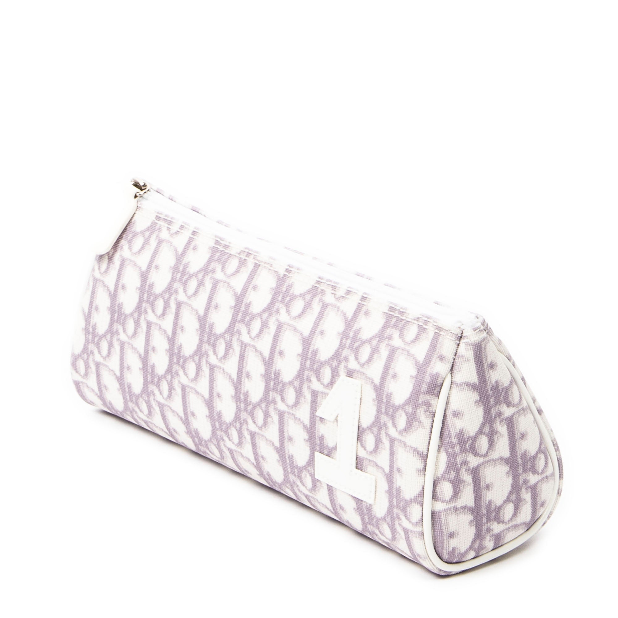 Pouch Trotter No. 1 Pencil Case Lilac Diorissimo Coated Canvas