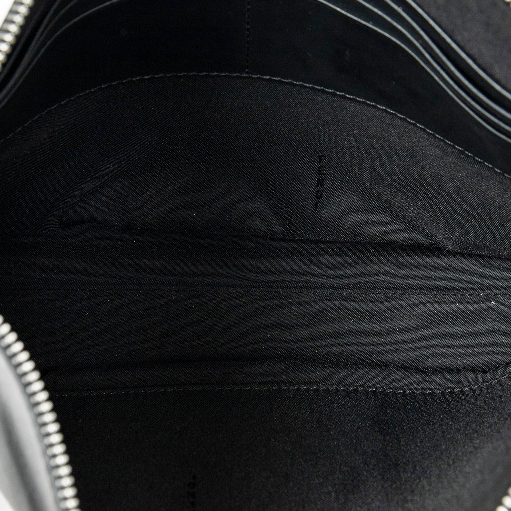 Clutch Monster Eyes Clutch Black Calfskin Leather