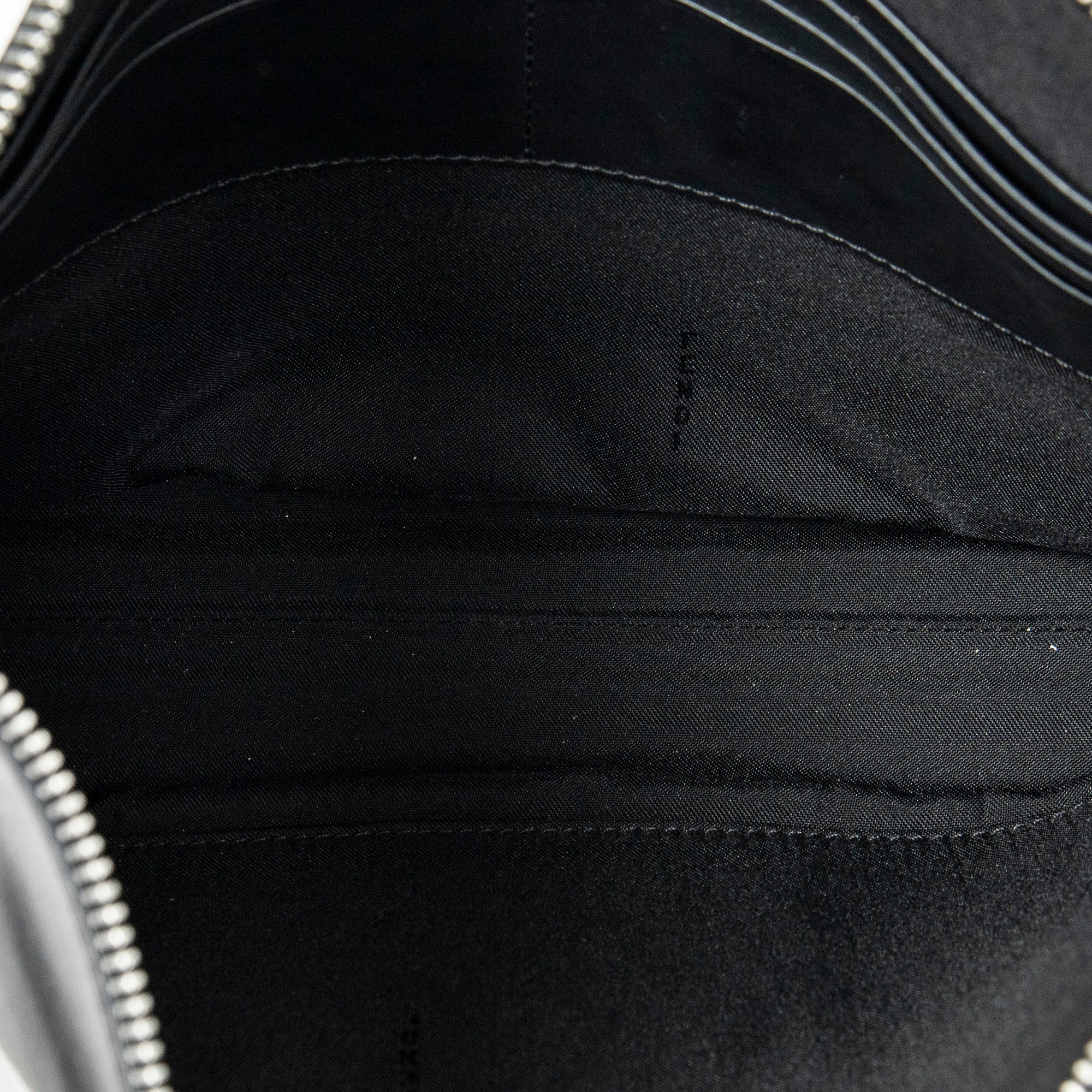 Clutch Monster Eyes Clutch Black Calfskin Leather