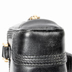 Shoulder Bag Micro Amazona Crossbody Black Calfskin Leather