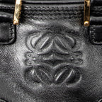 Shoulder Bag Micro Amazona Crossbody Black Calfskin Leather