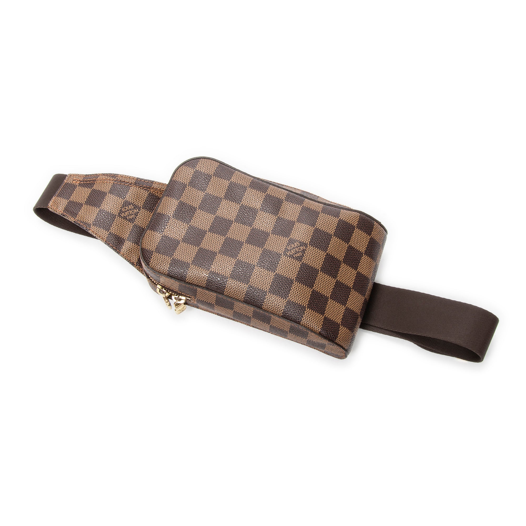 Shoulder Bag Geronimos Brown Damier Ebene