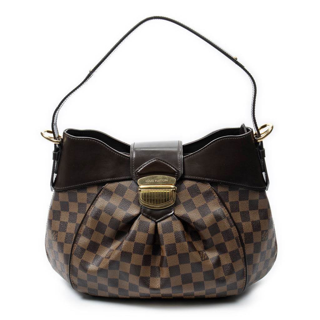 Shoulder Bag Sistina MM Brown Damier Ebene