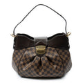 Shoulder Bag Sistina MM Brown Damier Ebene