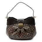 Shoulder Bag Sistina MM Brown Damier Ebene
