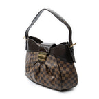 Shoulder Bag Sistina MM Brown Damier Ebene