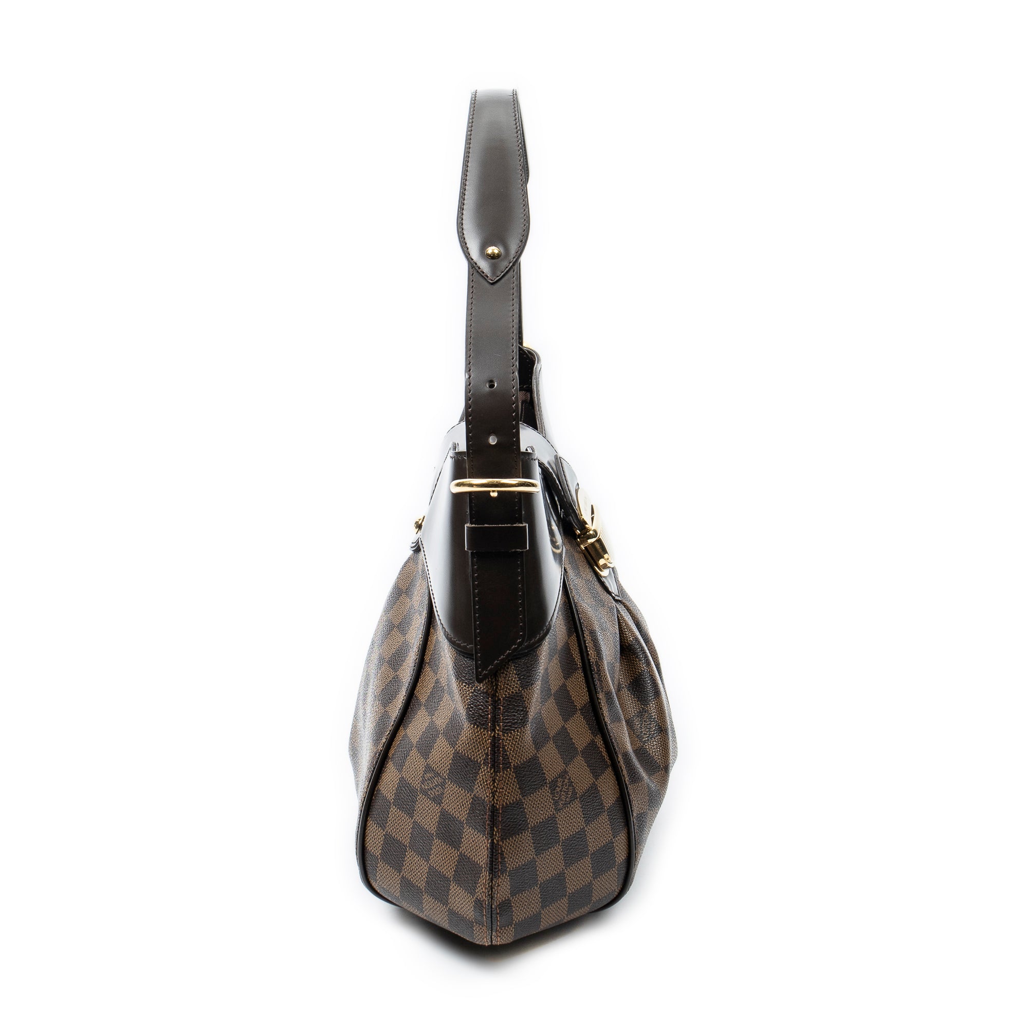 Shoulder Bag Sistina MM Brown Damier Ebene