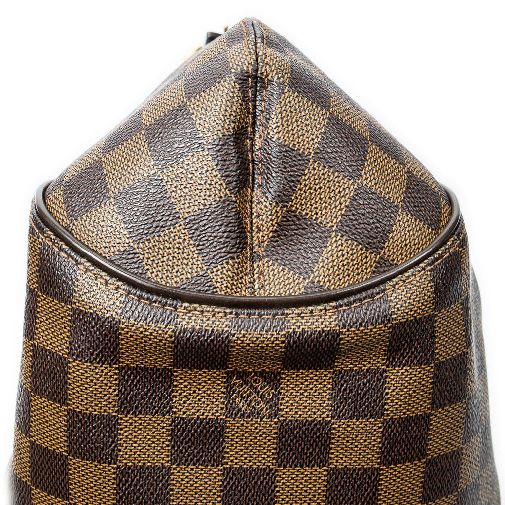 Shoulder Bag Sistina MM Brown Damier Ebene