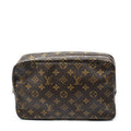 Pouch Toiletry Pouch GM Brown Monogram Canvas