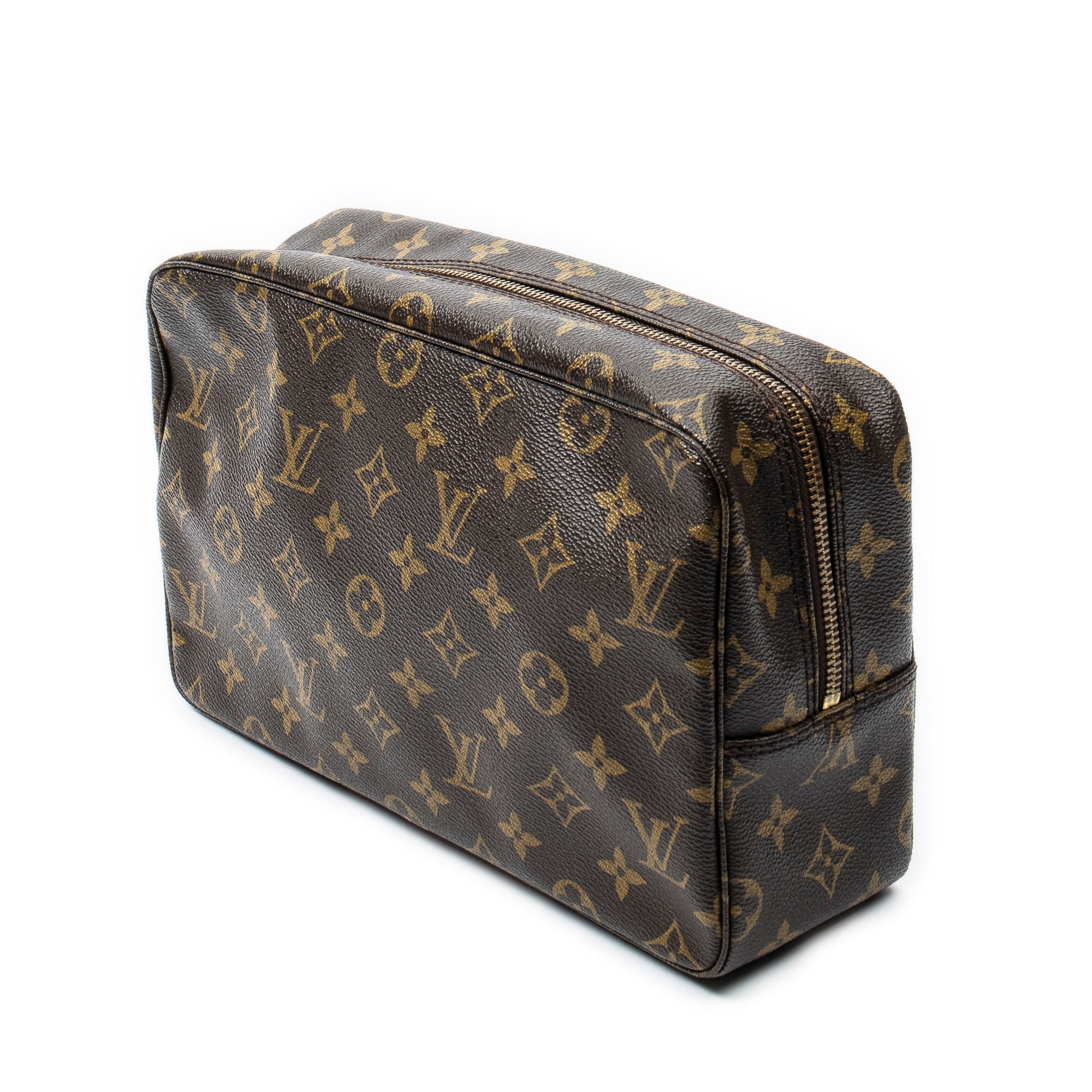 Pouch Toiletry Pouch GM Brown Monogram Canvas