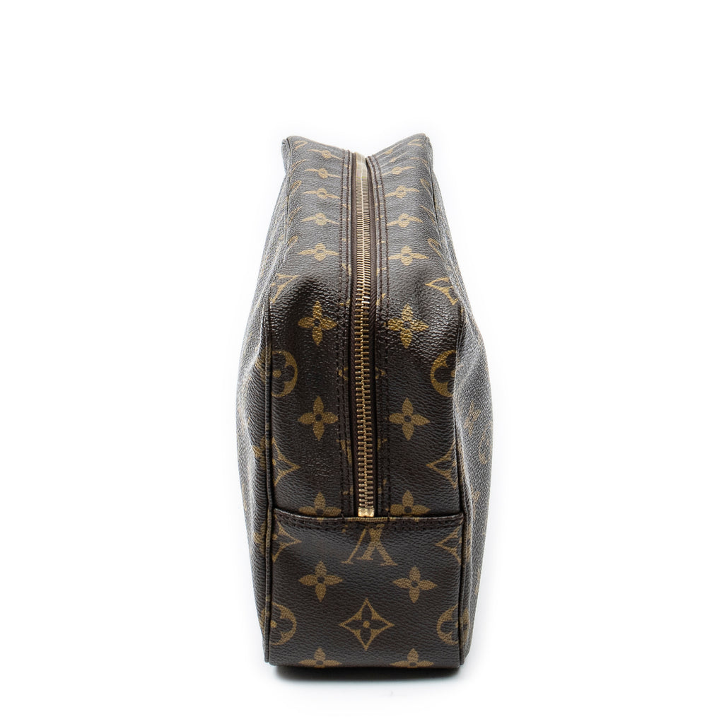 Pouch Toiletry Pouch GM Brown Monogram Canvas