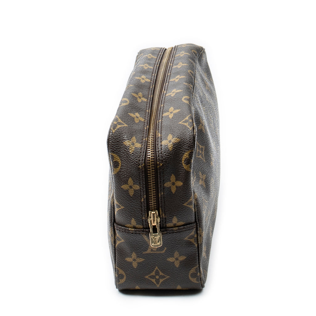 Pouch Toiletry Pouch GM Brown Monogram Canvas
