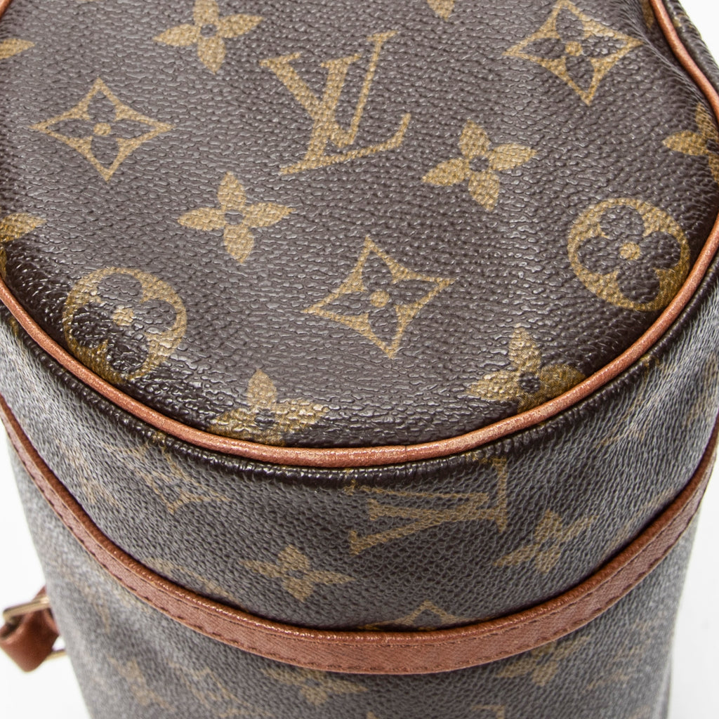 Handbag Papillon 26 Brown Monogram Canvas
