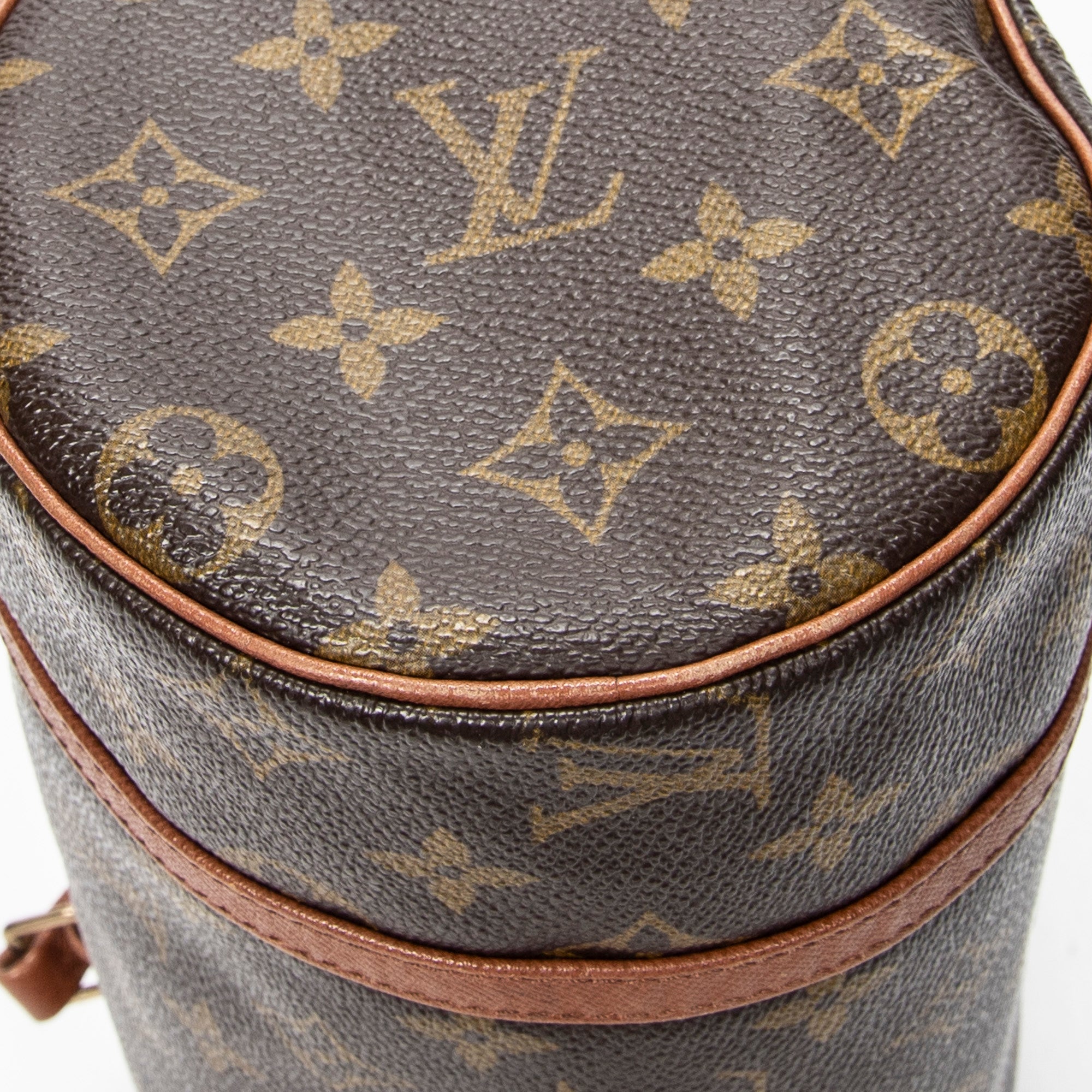 Handbag Papillon 26 Brown Monogram Canvas