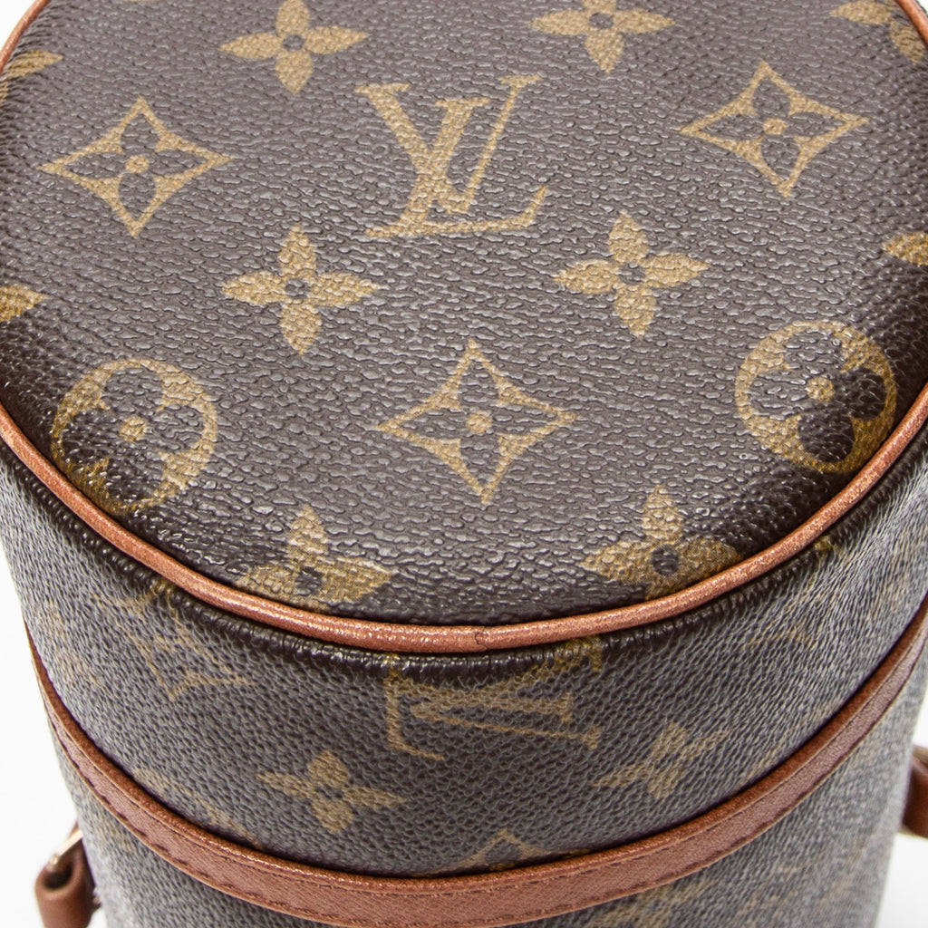 Handbag Papillon 26 Brown Monogram Canvas