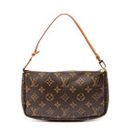 Pouch Pochette Accessoires Brown Monogram Canvas