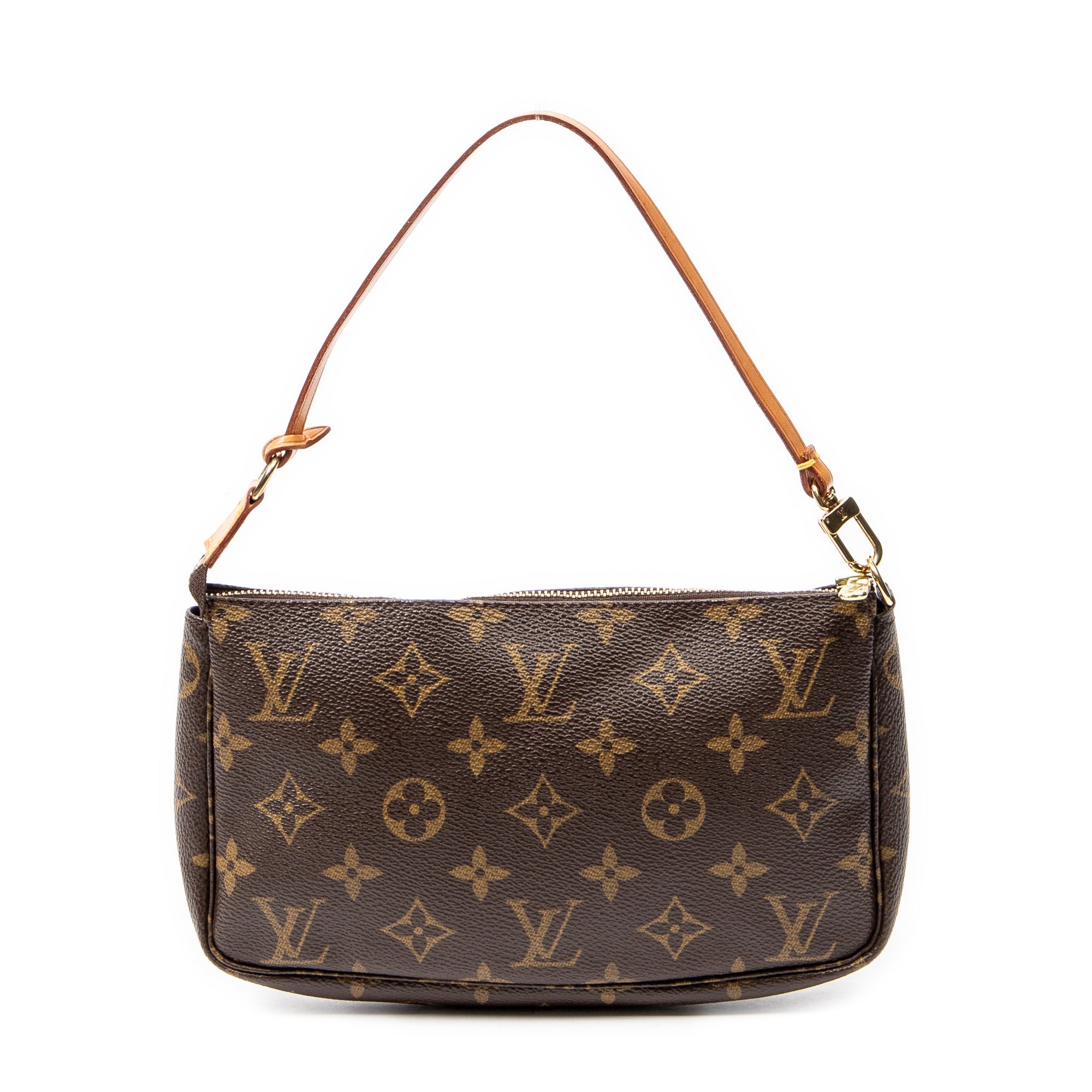 Pouch Pochette Accessoires Brown Monogram Canvas