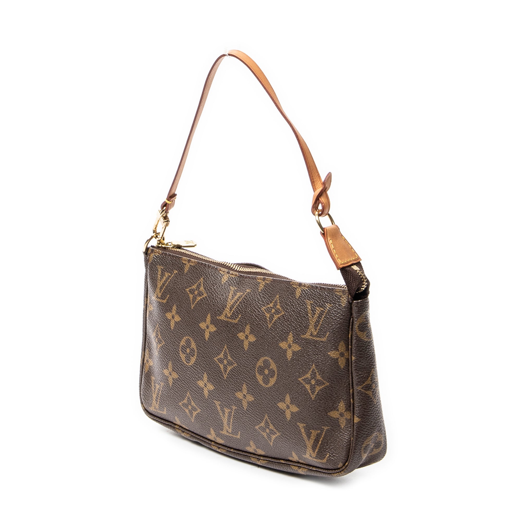 Pouch Pochette Accessoires Brown Monogram Canvas