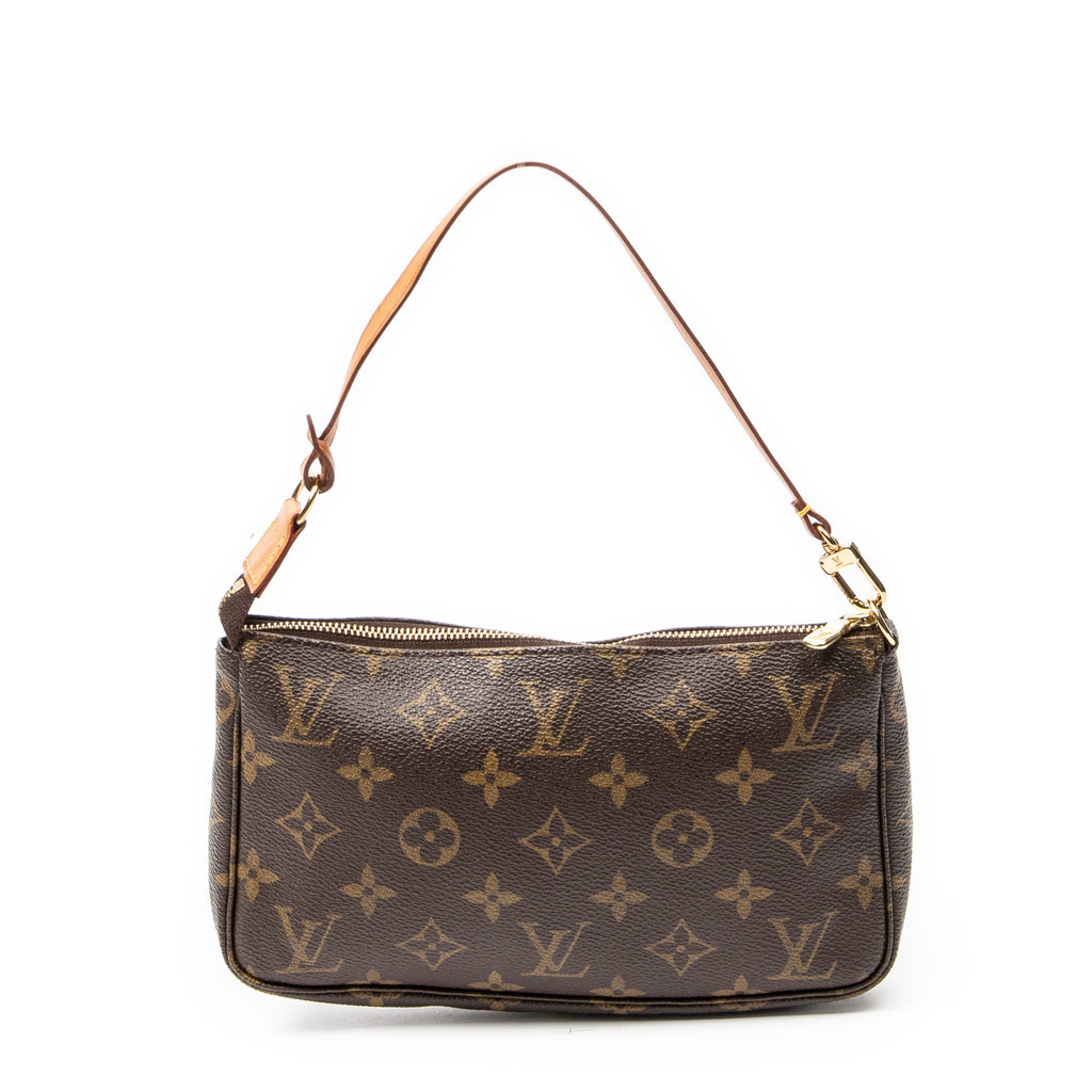 Pouch Pochette Accessoires Brown Monogram Canvas