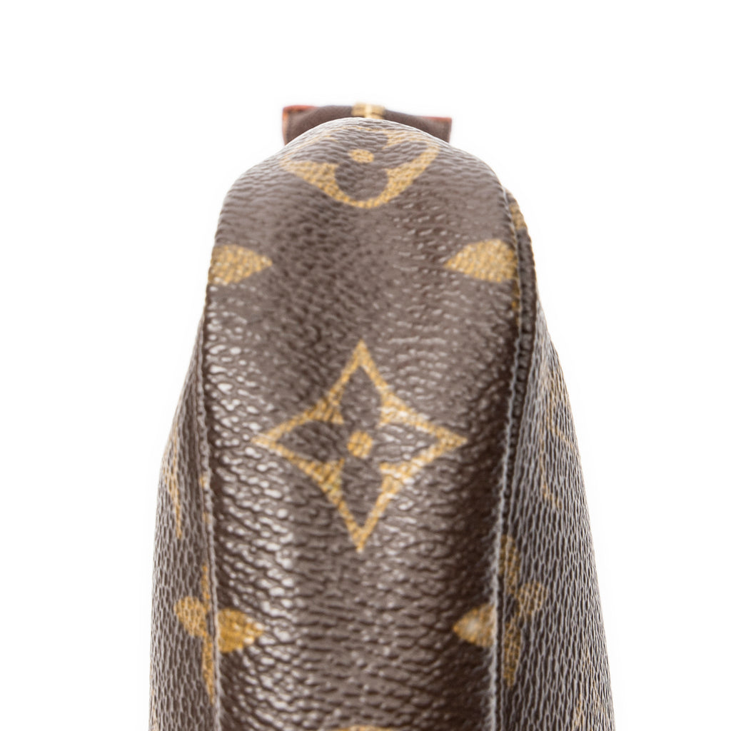 Pouch Pochette Accessoires Brown Monogram Canvas