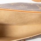 Shoulder Bag Florentine Brown Monogram Canvas