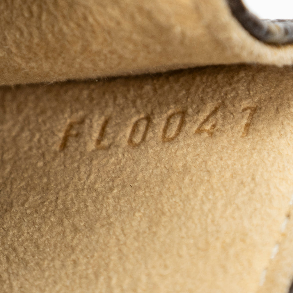 Shoulder Bag Florentine Brown Monogram Canvas