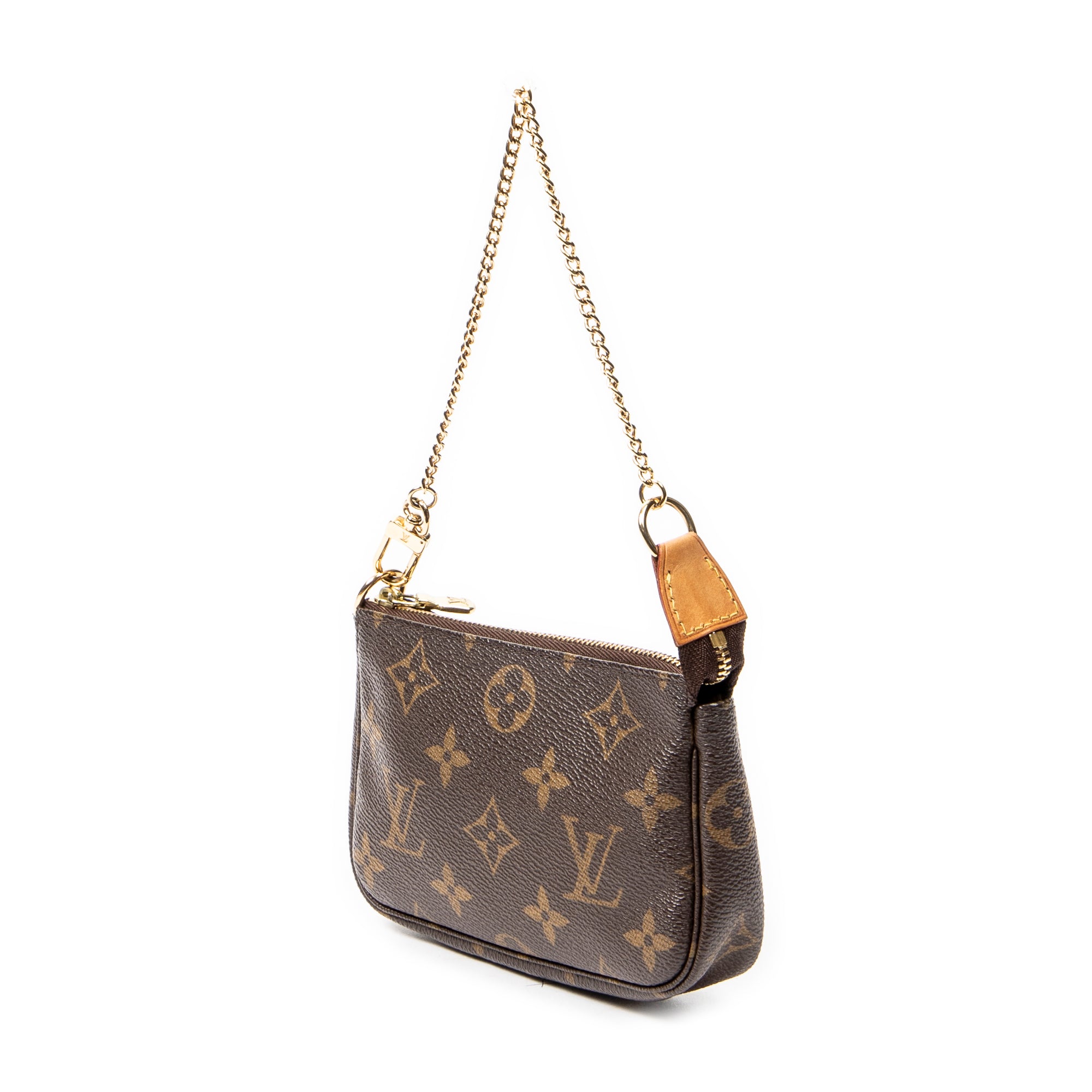 Pouch Mini Pochette Accessoires Brown Monogram Canvas