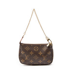 Pouch Mini Pochette Accessoires Brown Monogram Canvas