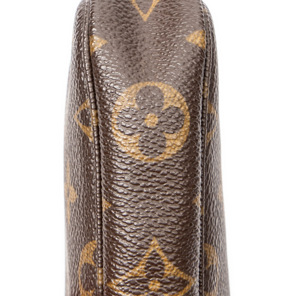 Pouch Mini Pochette Accessoires Brown Monogram Canvas