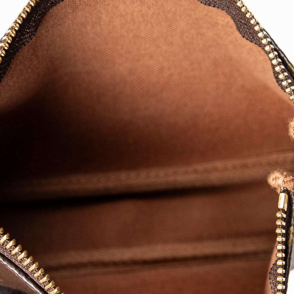 Pouch Mini Pochette Accessoires Brown Monogram Canvas