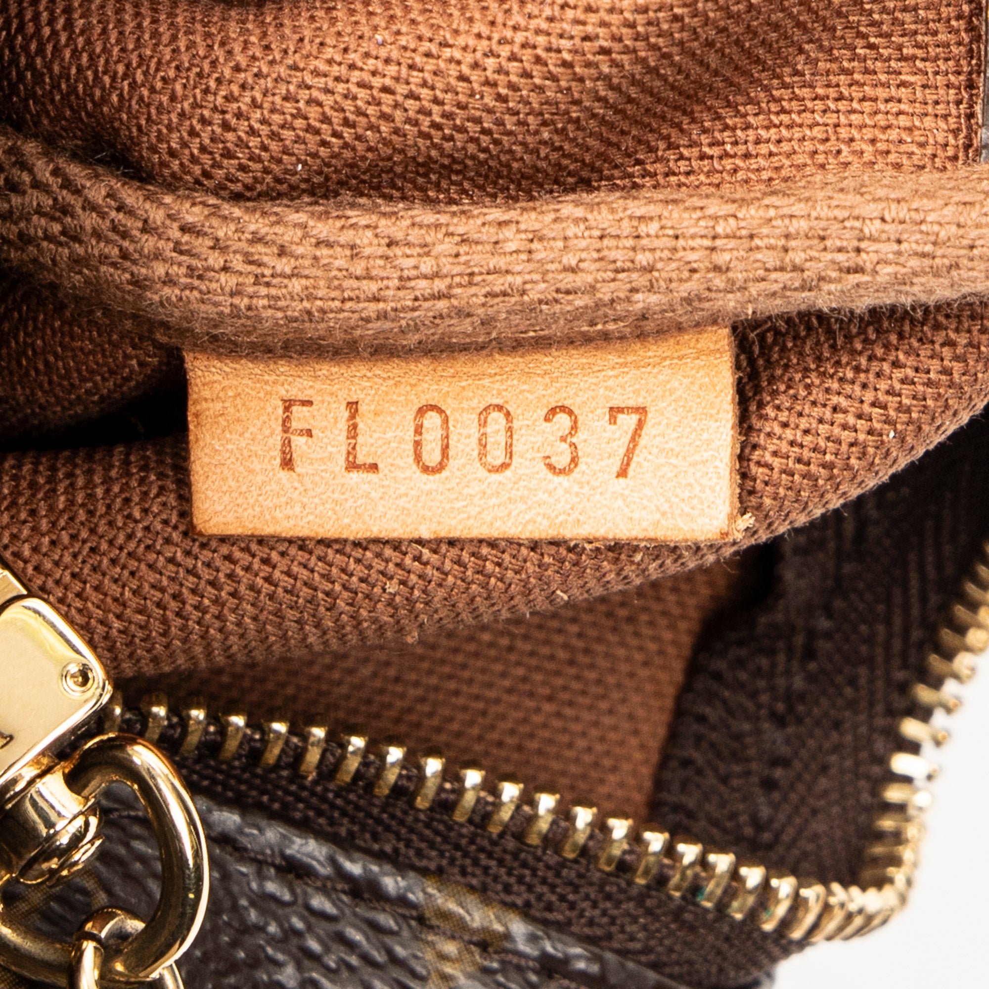 Pouch Mini Pochette Accessoires Brown Monogram Canvas